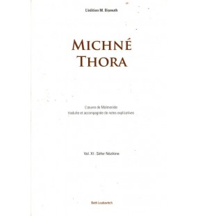 Michné Thora - Vol. XI : Séfer Nézikine - Maïmonide Rambam